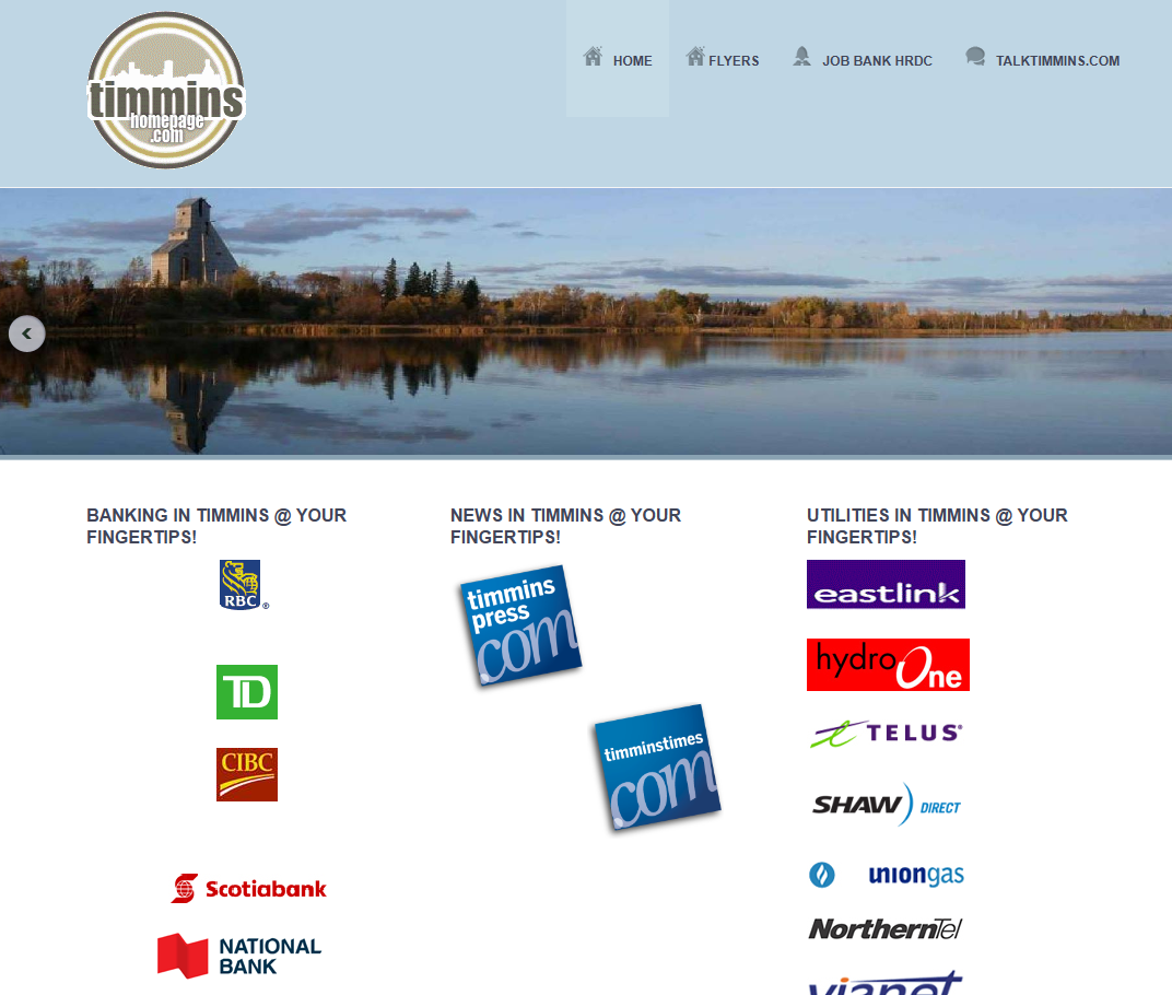 Timmins Homepage